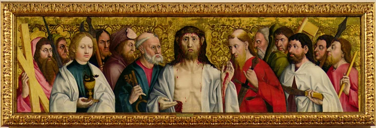 Christus und die zwölf Apostel